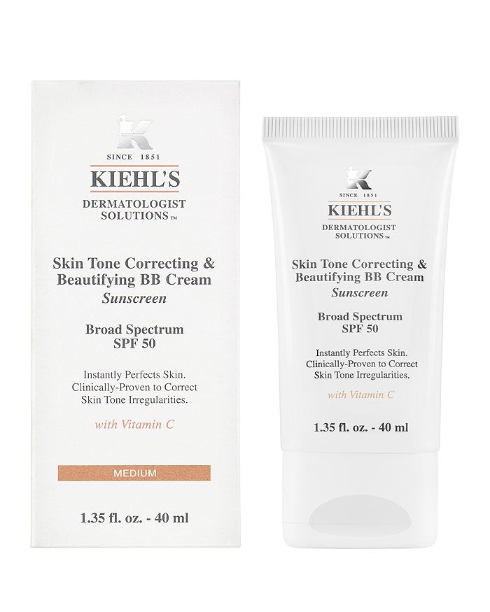 KIEHL'S SINCE 1851 1851 DERMATOLOGIST SOLUTIONS ACTIVELY CORRECTING & BEAUTIFYING BB CREAM BROAD SPECTRUM SPF 50,S09272