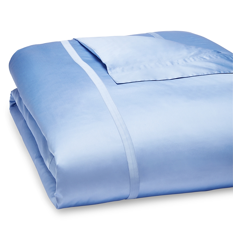 Matouk Nocturne 600 Thread Count Duvet Cover In Azure