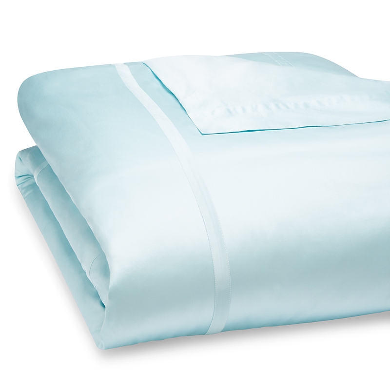 Matouk Nocturne 600 Thread Count Duvet Cover In Lagoon