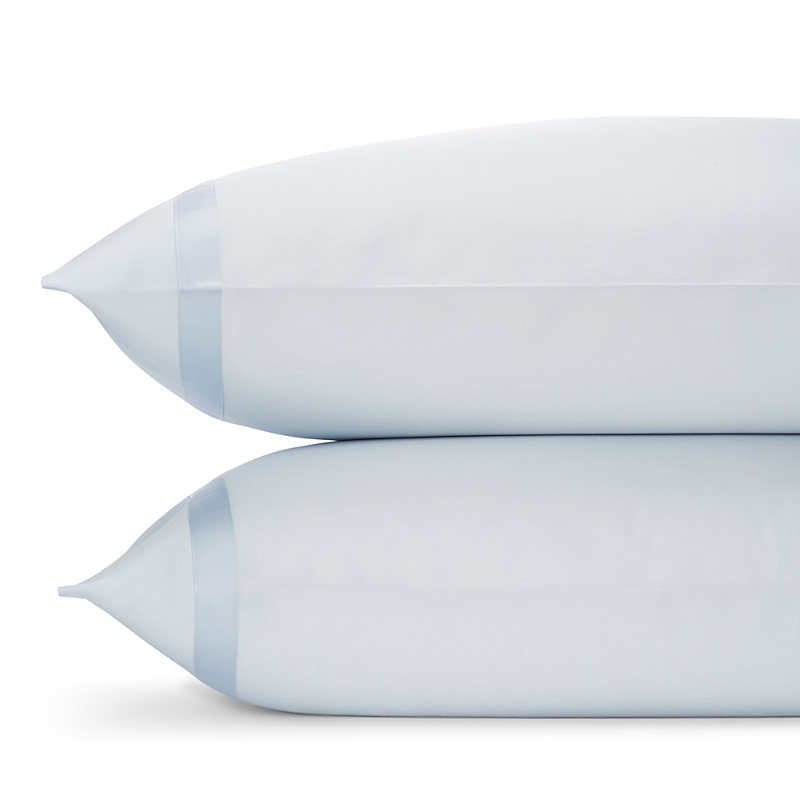 Matouk Nocturne 600 Thread Count Pillowcase In Blue