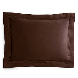 Matouk Nocturne Standard Sham In Chocolate