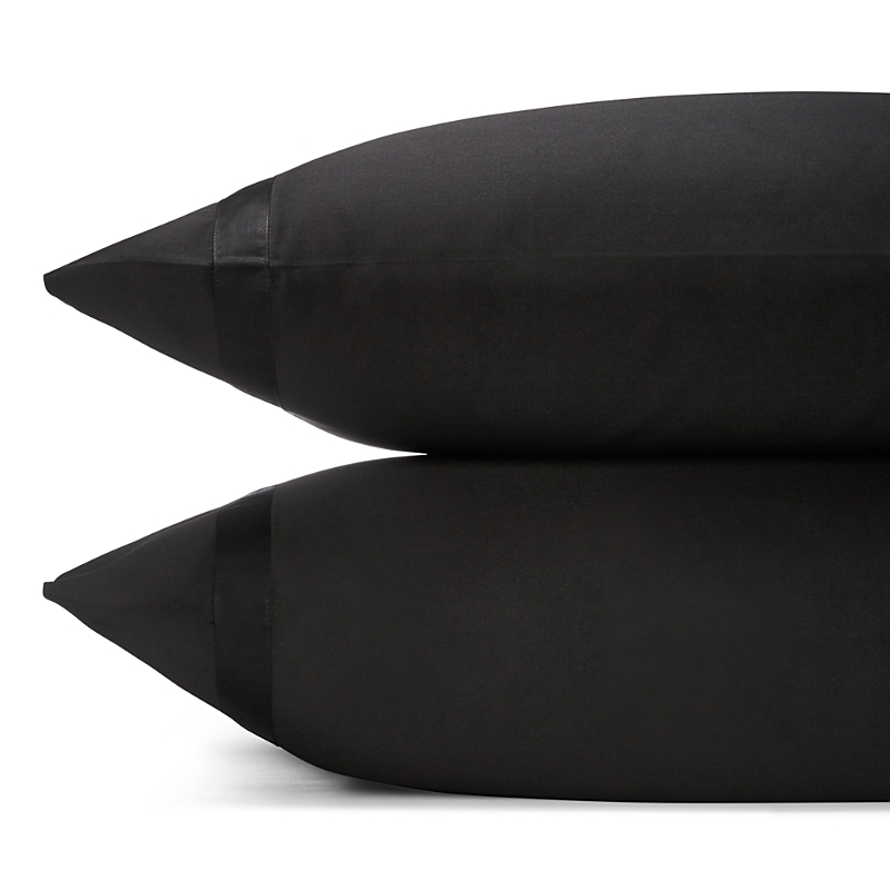 Matouk Nocturne 600 Thread Count Pillowcase In Black