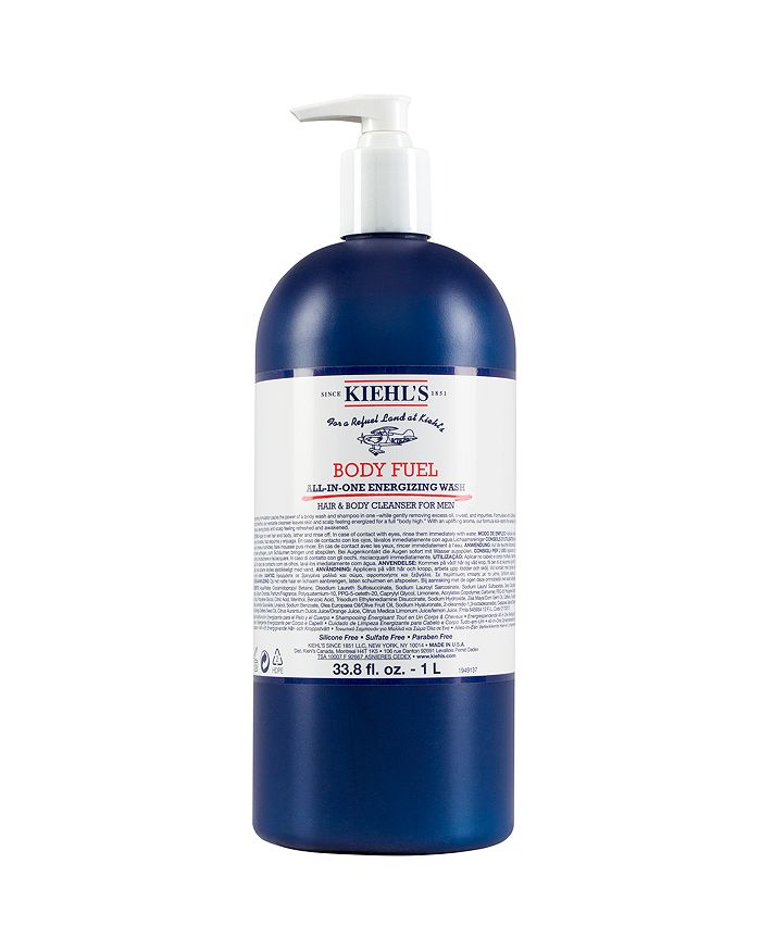Shop Kiehl's Since 1851 Body Fuel All-in-one Energizing Wash 33.8 Oz.