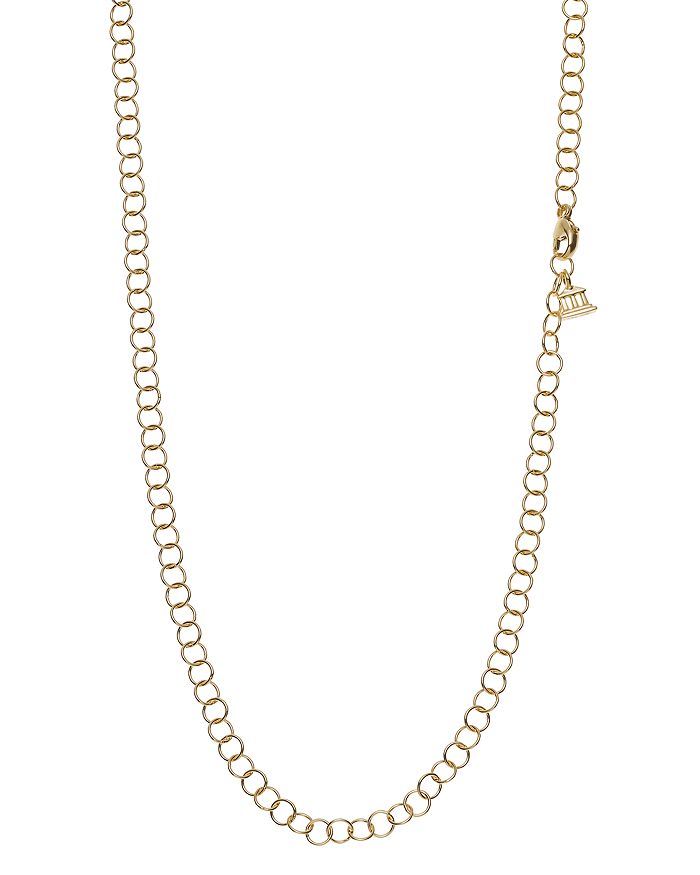 Temple St Clair 18k Yellow Gold Small Round Chain, 18''