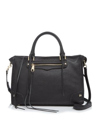 Rebecca Minkoff Regan Leather Satchel Bloomingdale s