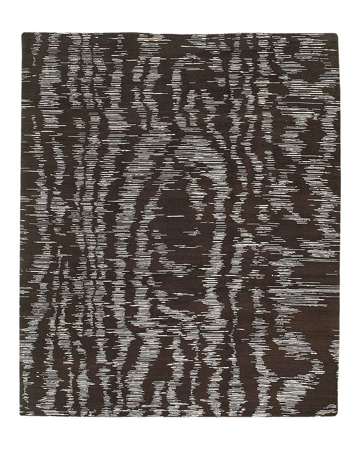 Tufenkian Artisan Carpets Moire Bittersweet Area Rug, 10' X 14' In Brown