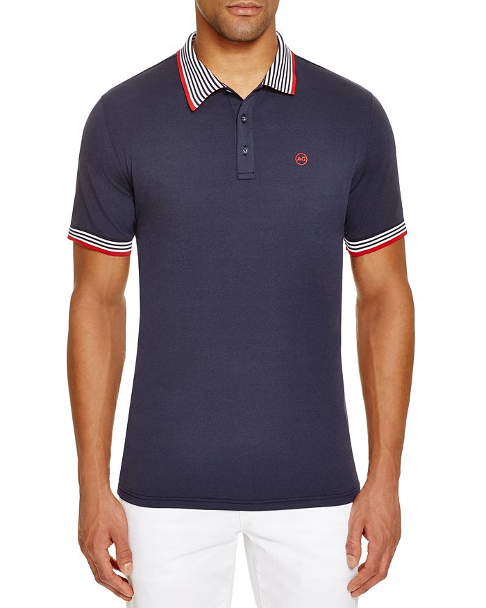 AG Green Label Peterson Regular Fit Polo | Bloomingdale's