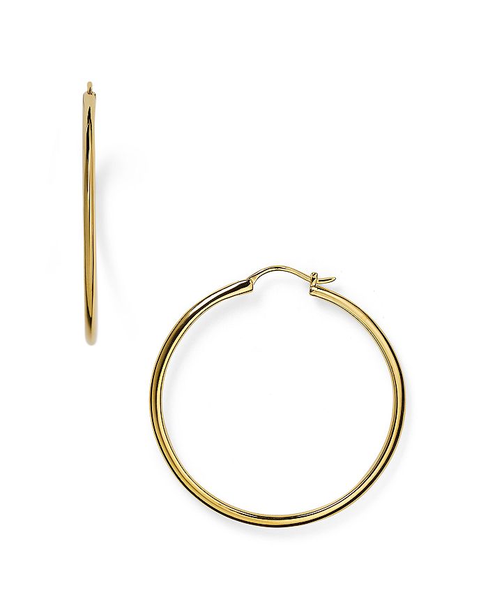 Nadri Hoop Earrings In Gold