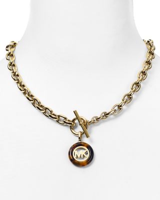 michael kors toggle necklace