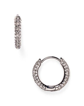Nadri Swarovski Crystal Hoop Earrings | Bloomingdale's
