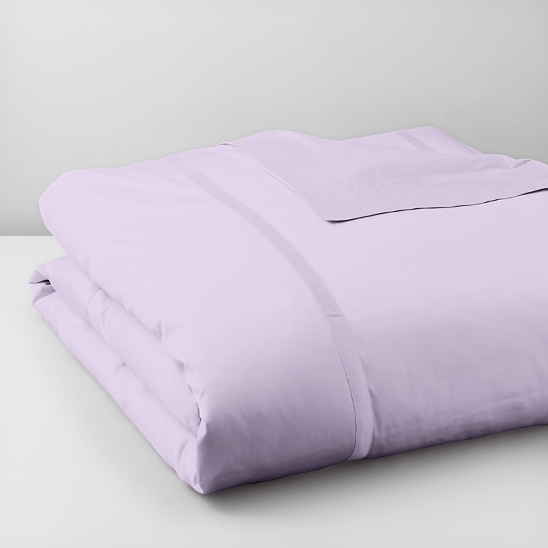 Matouk Nocturne 600 Thread Count Duvet Cover In Violet