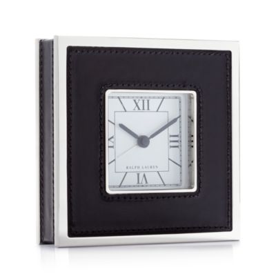 Ralph Lauren Fulton Clock, Black | Bloomingdale's Home