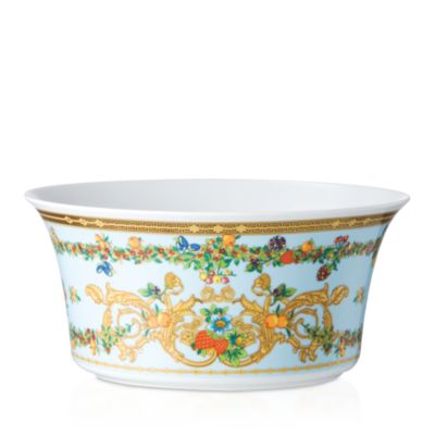 Versace - Versace Butterfly Garden Large Open Vegetable Bowl