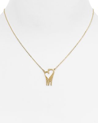 kate spade giraffe necklace