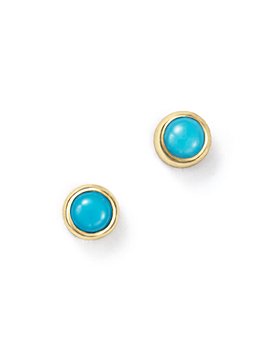 Dainty Turquoise CZ Marquise Stud Earrings,Turquoise Studs,Dainty Tiny Turquoise Stone Studs,Gemstone Stud Earrings,Dainty Turquoise Studs