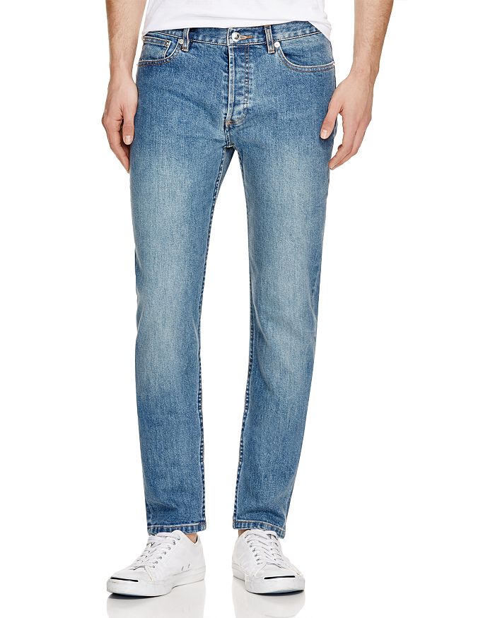 Shop A.p.c. Petit New Standard Slim Fit Jeans In Stonewash