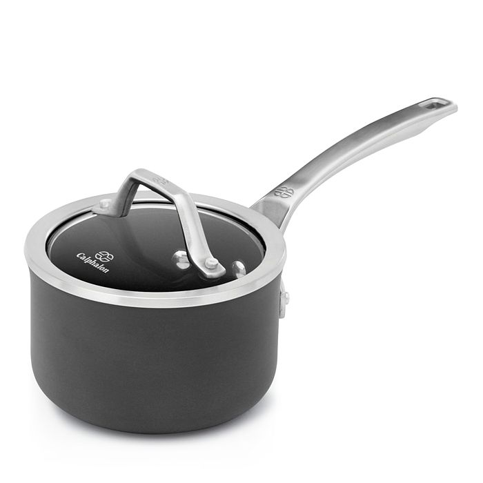 CALPHALON SIGNATURE NONSTICK COOKWARE 1-QUART SAUCEPAN WITH COVER 1948251