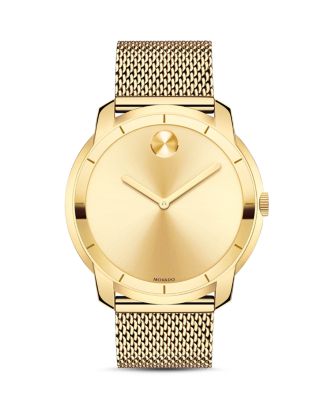 Movado BOLD Museum Dial Watch with Mesh Link Bracelet, 44mm ...