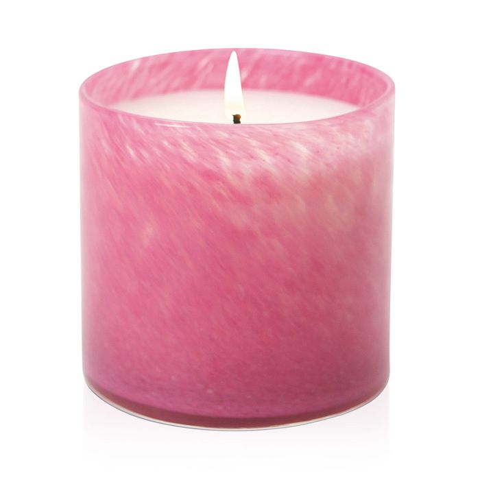 Shop Lafco Duchess Peony Signature Candle, 15.5 Oz. In Pink