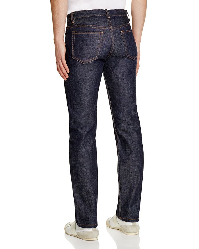 Shop A.p.c. New Standard Straight Fit Jeans In Indigo