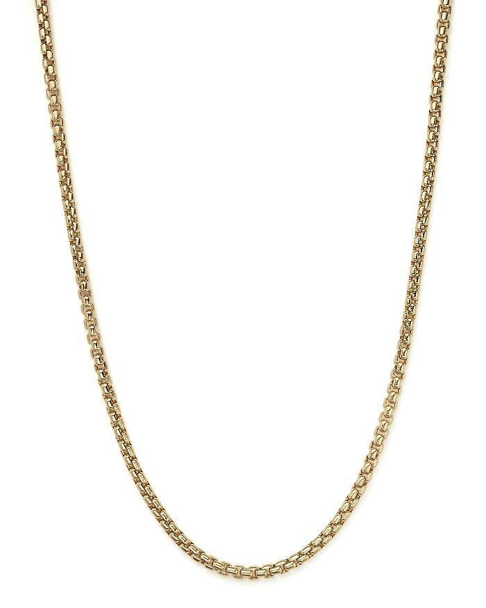Bloomingdale's Box Link Necklace In 14k Yellow Gold, 20 - 100% Exclusive