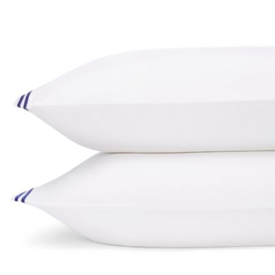 Italian Percale Stitch Standard Pillowcase, Pair - Exclusive