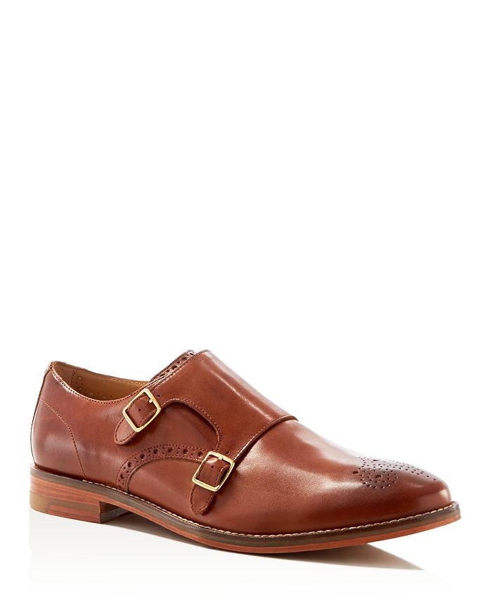 Cole Haan Men's Cambridge Double Monk Strap Loafers | Bloomingdale's
