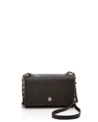 tory burch kira leather clutch