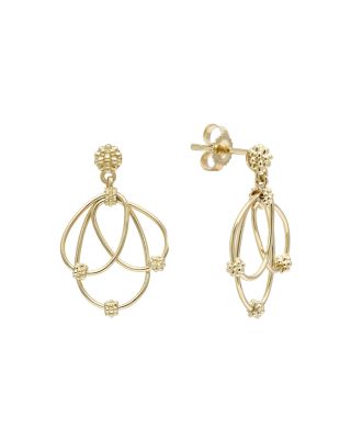 silver knot studs