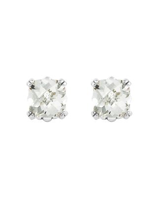 Sterling Silver Rittenhouse Prism White Topaz Stud Earrings
