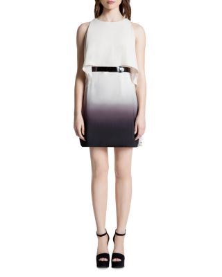 HALSTON HERITAGE HALSTON Ombr Cold Shoulder Dress | Bloomingdale's Women