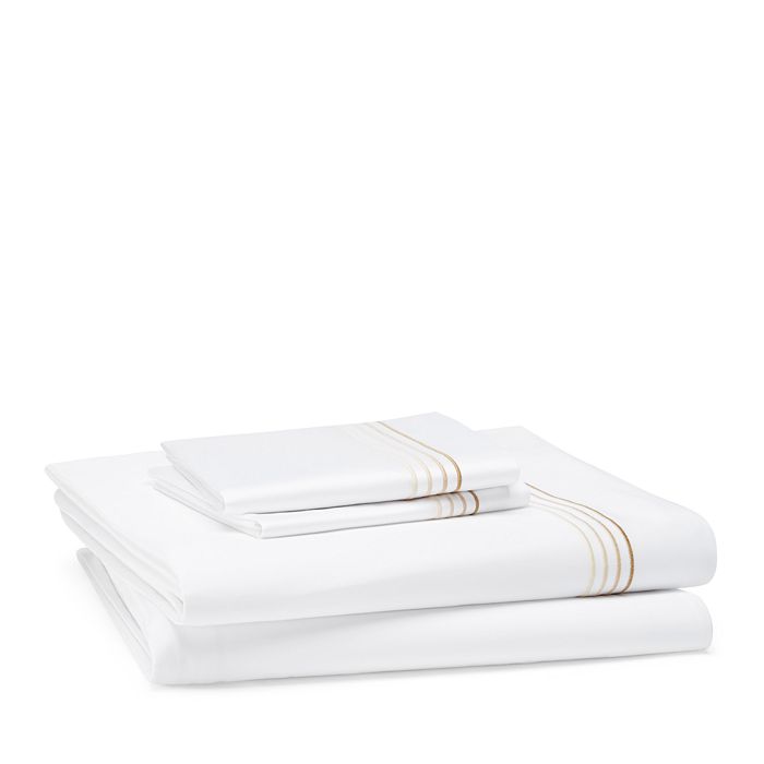 Shop Frette Cruise Sheet Set, Queen - 100% Exclusive In White/white