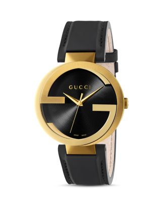 Gucci men's interlocking watch best sale