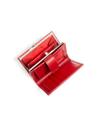 longchamp wallet red