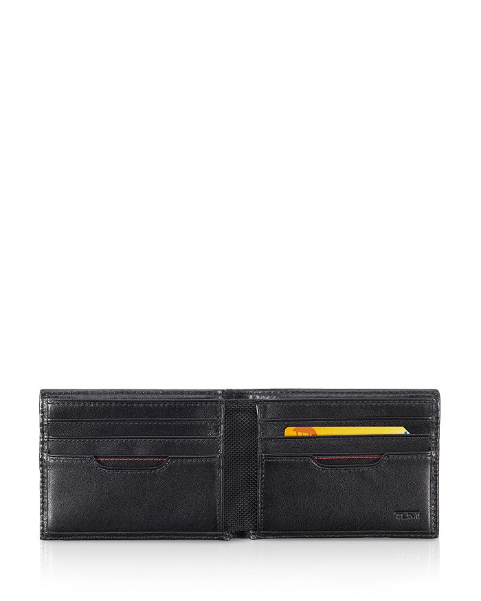 Shop Tumi Double Billfold Wallet In Black