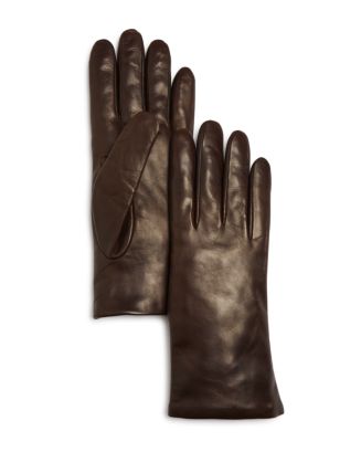Bloomingdale's Cashmere Lined Leather Gloves - 100% Exclusive ...