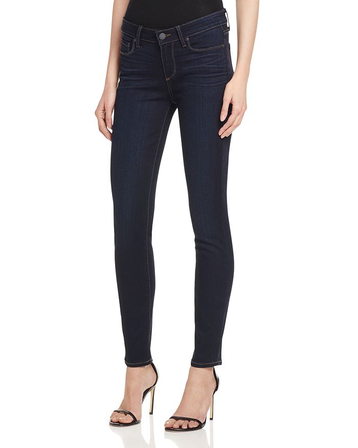 PAIGE Verdugo Mid Rise Ankle Skinny Jeans in Ellora | Bloomingdale's