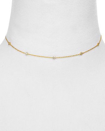 Gorjana - Shimmer Choker Necklace, 12" - 100% Exclusive
