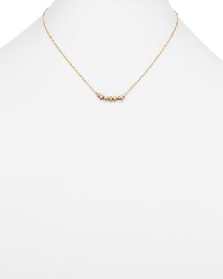 Diamond Scatter Necklace in 14K Yellow Gold, .50 tcw&nbsp;
