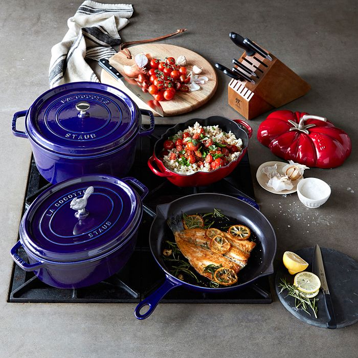 Staub Round Cocotte, 4 Quart In Cherry