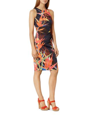 Karen millen floral pencil dress best sale