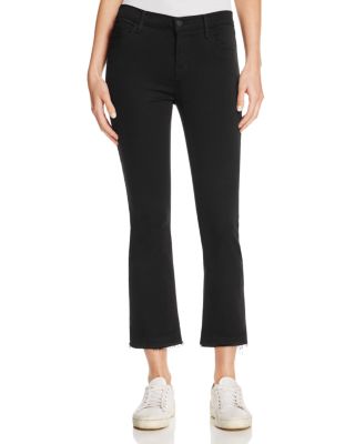 J Brand Selena Cropped Bootcut Jeans in 