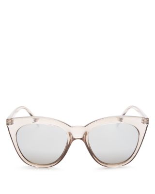 Le Specs Halfmoon Magic Cat Eye Sunglasses, 53mm Bloomingdale's