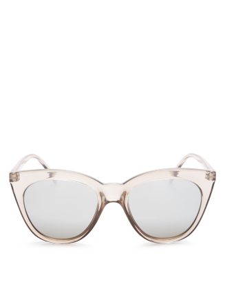 Le Specs Halfmoon Magic Cat Eye Sunglasses, 53mm  display picture 1