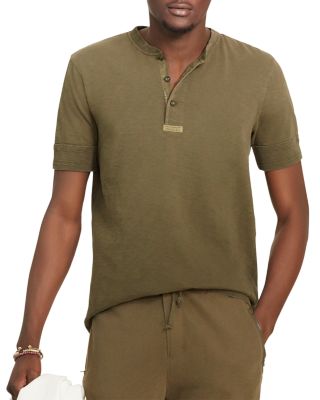 slub jersey henley shirt ralph lauren