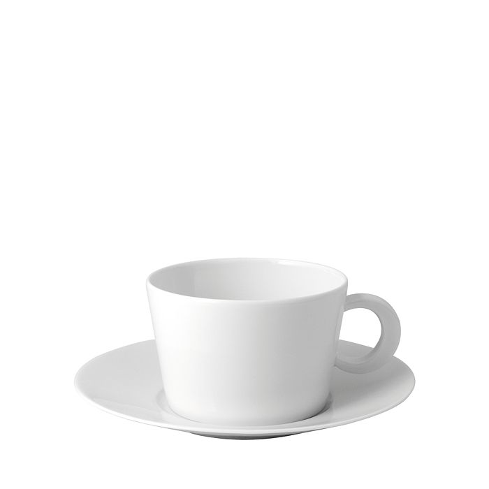 Shop Bernardaud Organza Breakfast Cup In White