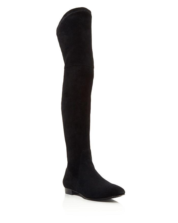 Delman Stretch Suede Over the Knee Boots Bloomingdale s