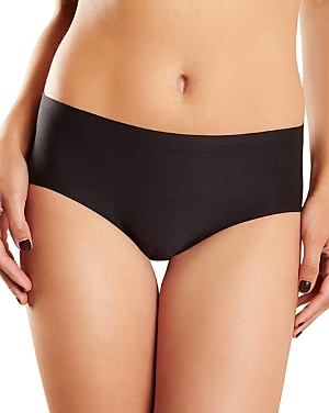 Shop Chantelle Soft Stretch One-size Seamless Hipster In Black