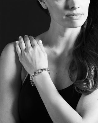 LAGOS Oval Link Sterling Silver Bracelet