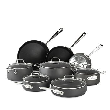 All-Clad - HA1 Hard Anodized Nonstick 13-Piece Cookware Set